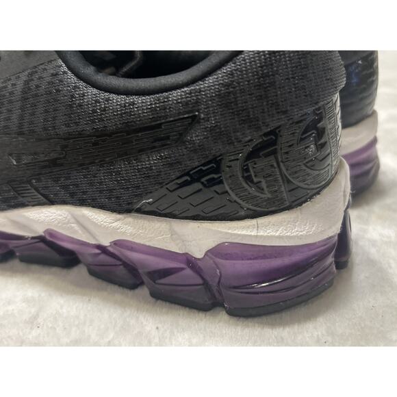Asics Running Shoes Women’s Size 9 Black Gel Quantum 180 Cushioned Lightweight - Picture 5 of 10